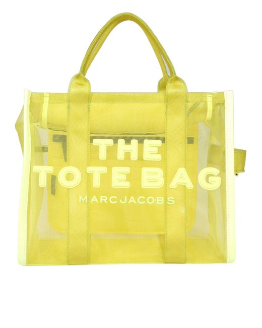 Marc Jacobs The Mesh Small Tote Bag in Yellow Lyst