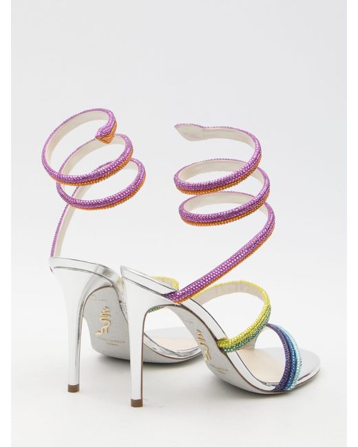 Rene Caovilla Multicolor 105 Sandals