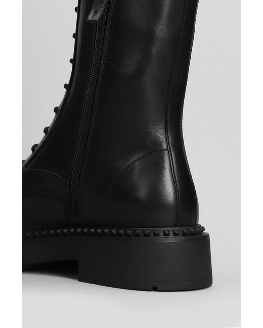 Ash Black Marlin Combat Boots