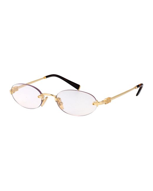 Miu Miu Metallic Sunglasses