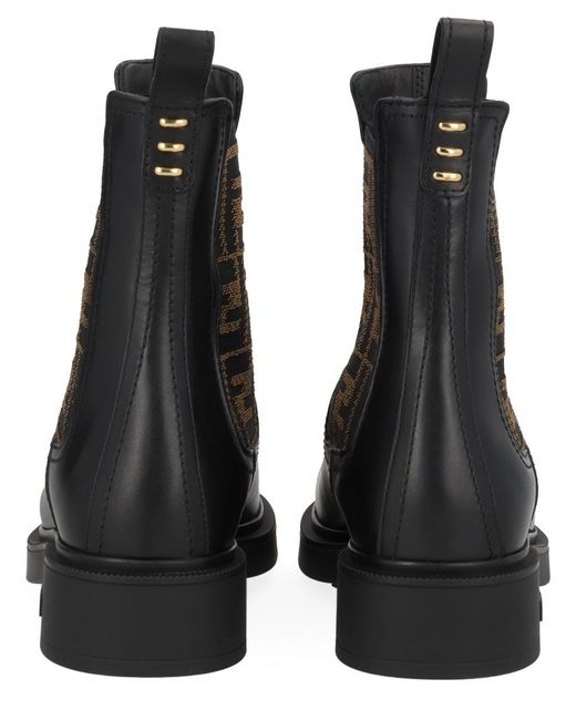 Fendi Black Leather Boots Thread
