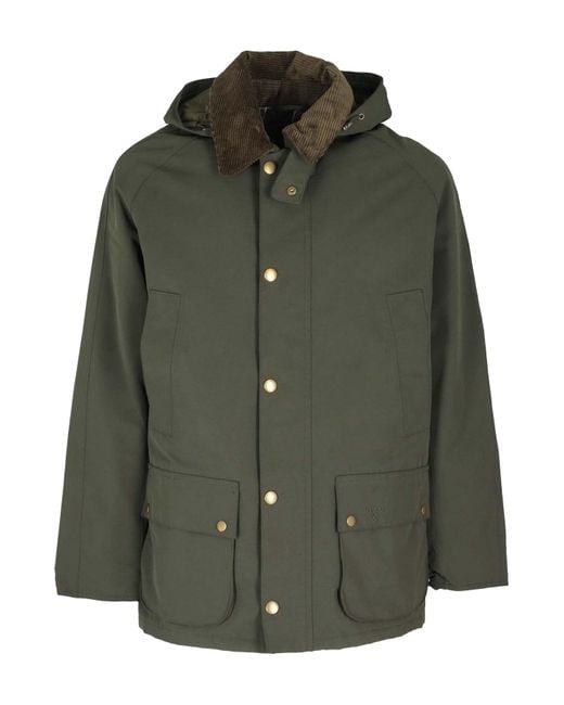 Barbour Winter Ashby Jacket in Green for Men | Lyst UK