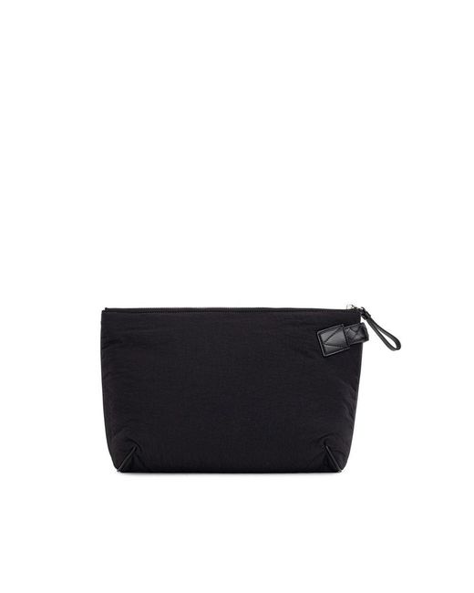 Bottega Veneta Black Nylon Clutch Bag for men
