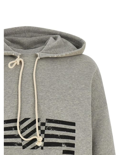 Golden Goose Deluxe Brand Gray 'Journey' Hoodie for men
