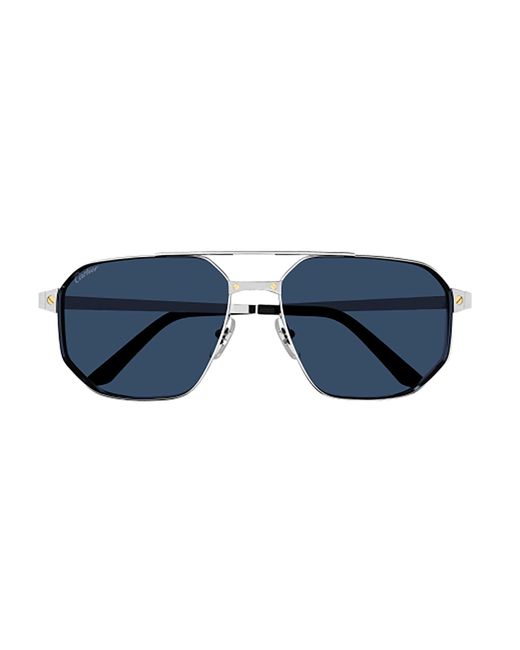 Cartier Blue Ct0462S Sunglasses