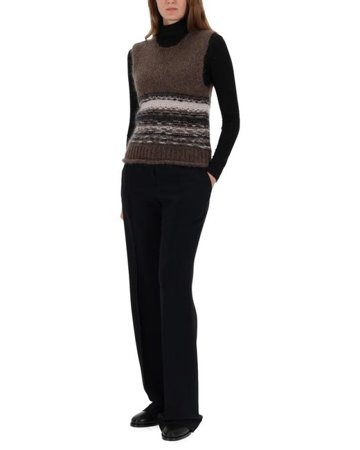 Our Legacy Black Mohair Waistcoat Waistcoats & Gilets