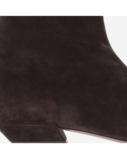 Paris Texas Black Ankle Boots Bettina Leather Calf