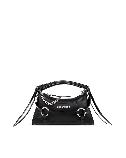 DSquared² Black Handbag With Logo
