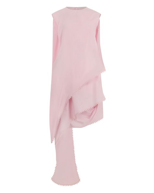 Jacquemus Pink Dress Bolversin Cotton