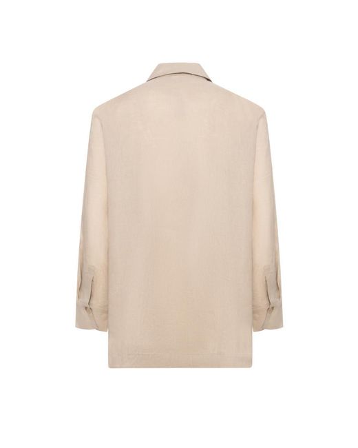 Pennyblack Natural Straight-Cut Shirt
