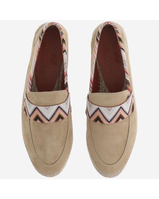 Missoni Natural Espadrilles Viscose Blend Shoe