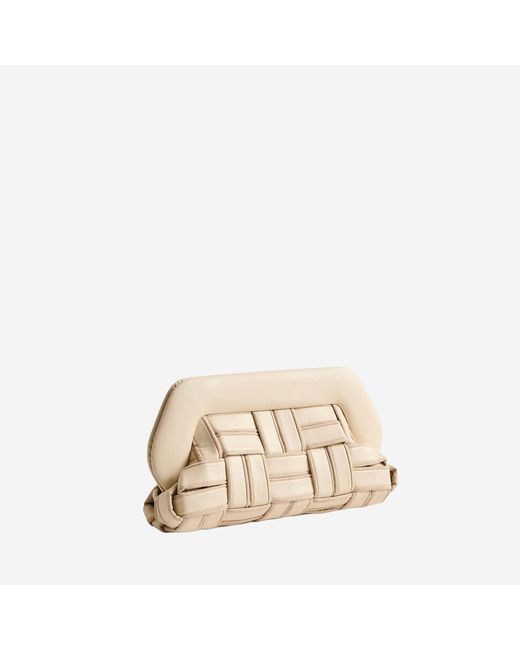 THEMOIRÈ Natural Vegan Fabric Bag Clutch