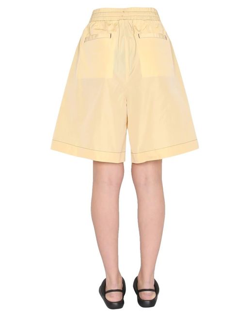 Sunnei Yellow Patch Shorts