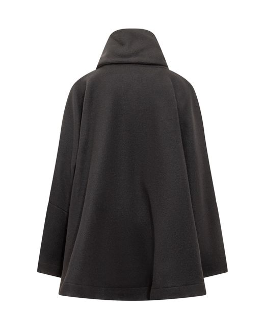 The Attico Black Anorak Coat