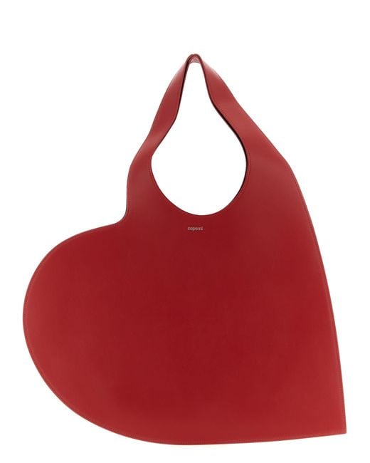 Coperni Red 'Heart' Shoulder Bag