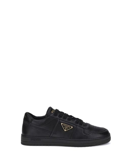 Prada Black Downtown Sneakers for men