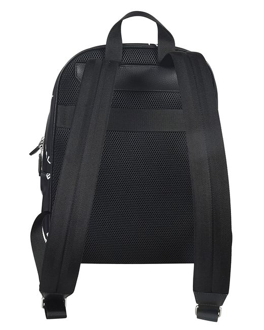 Bally Black Code Backpack for men
