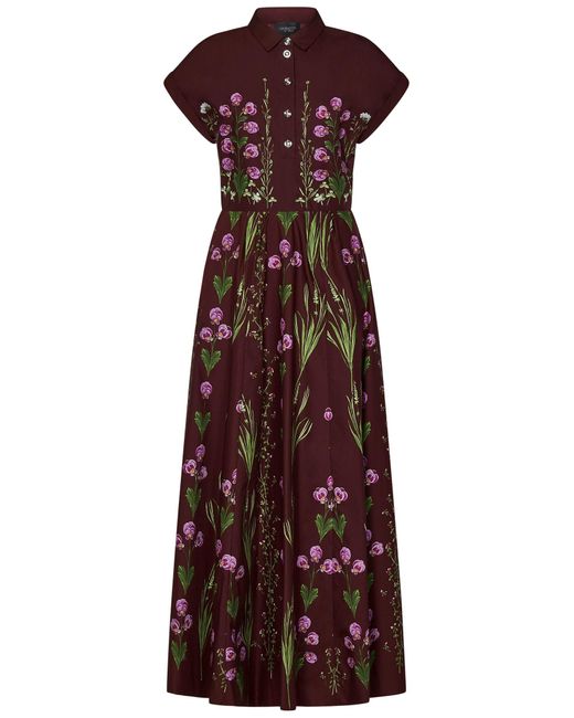 Giambattista Valli Purple Long Dress