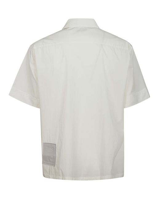 C P Company White Ss Shirt for men