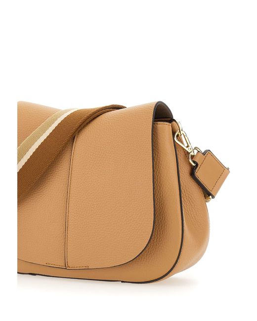 Gianni Chiarini Brown Helena Round Leather Bag