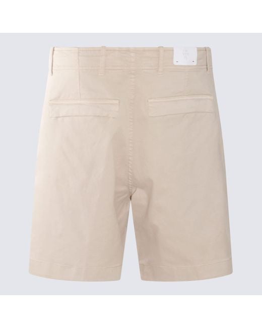 Eleventy Natural Cotton Shorts for men