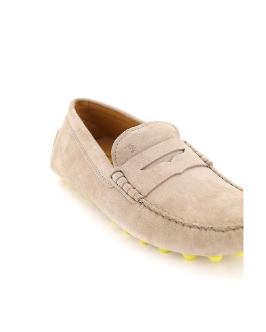 Tod's Natural 'bubble' Loafers