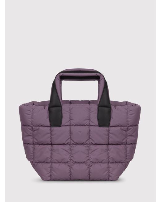 VEE COLLECTIVE Purple Vee Collective Small Porter Handbag