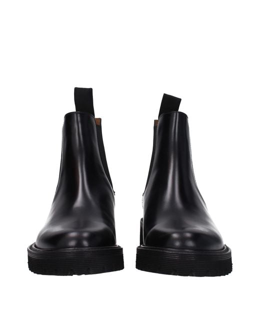 Church's Black Leather Ankle Boots