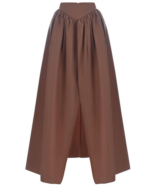 Pinko Brown Long Skirt "Botticino"
