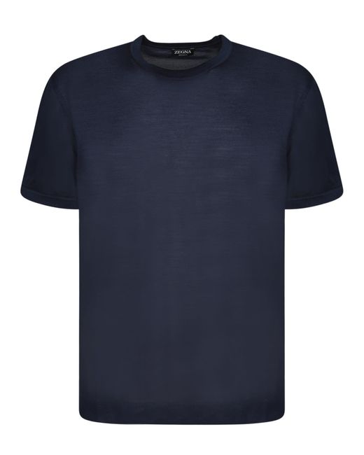 Zegna Blue T-Shirts for men