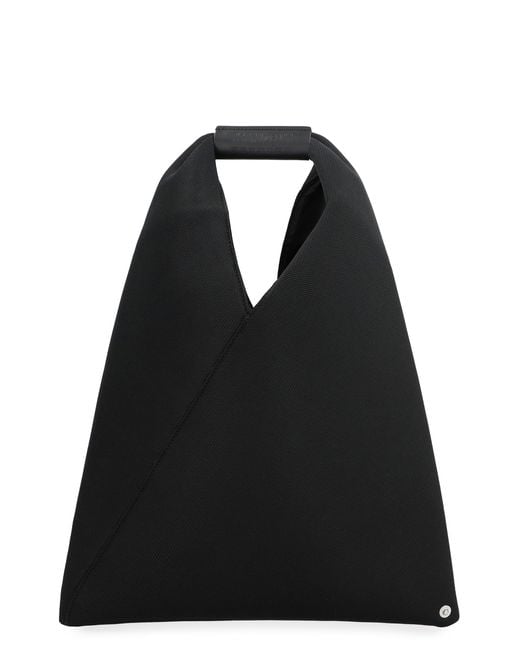 MM6 by Maison Margiela Black Japanese Mesh Bag Polyester Handbags