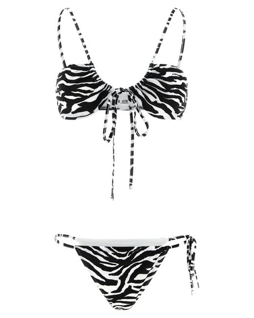 The Attico Black Polyester Bikini Clothing