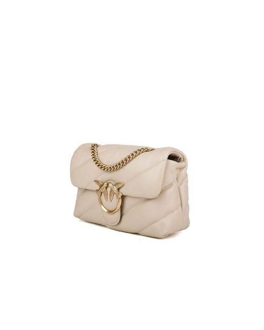 Pinko Natural Crossbody Bag Sheepskin Crossbody-Bags