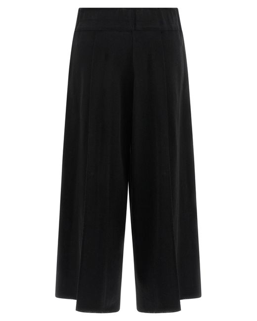 Issey Miyake Black Campagne' Pants