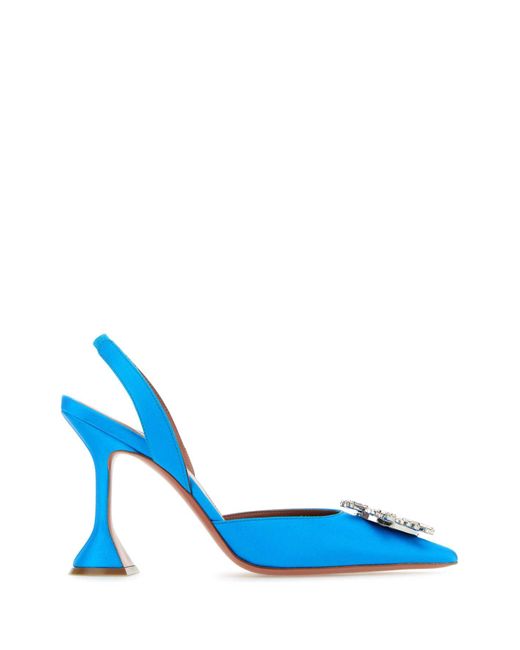 AMINA MUADDI Blue Heeled Shoes