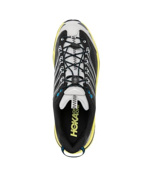 Hoka One One Black Mafate Three 2 Sneakers Shoes for men