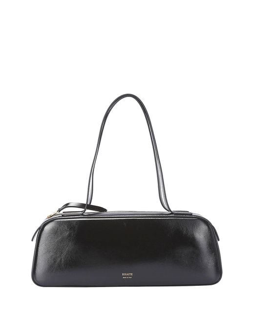 Khaite Black Simona Shoulder Bag