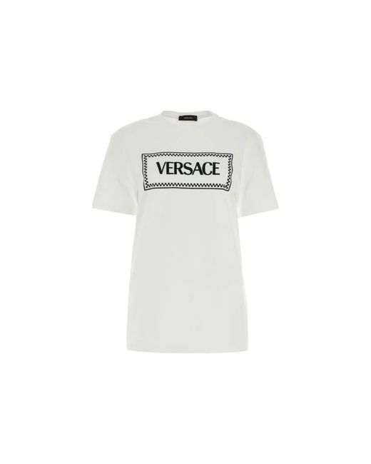Versace White Logo T-Shirt