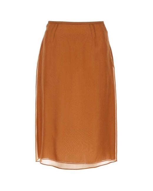 Prada Brown Skirts
