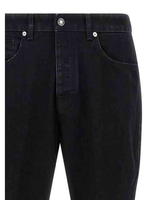 Givenchy Black Straight Leg Jeans Cotton for men