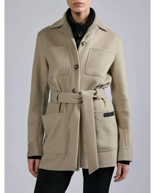 Barbara Bui Natural Barbara Bui Wool-Blend Shirt Jacket