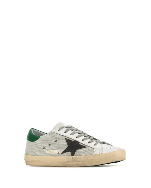 Golden Goose Deluxe Brand Metallic Sneakers Super-Star Classic With List for men