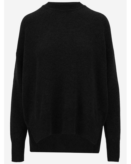 Jil Sander Black Cashmere Sweater