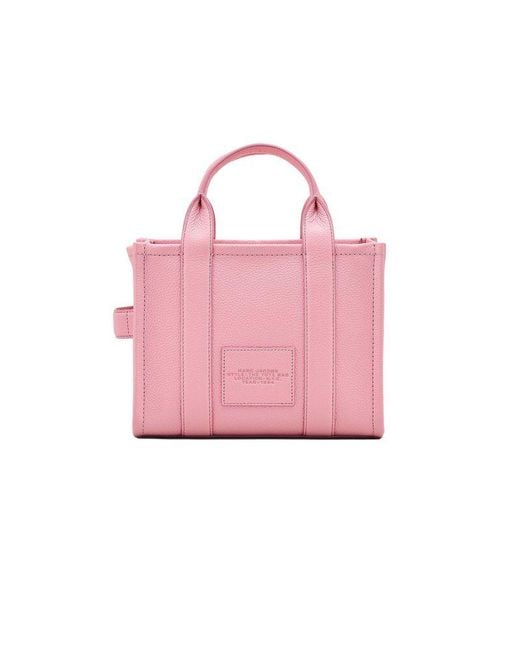 Marc Jacobs Pink Tote Bag Cow Leather Tote-Bags