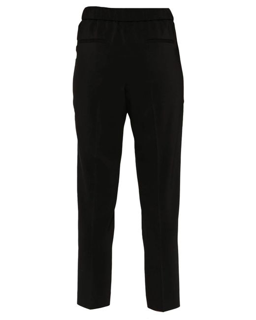 Peserico Black Tapered Trousers