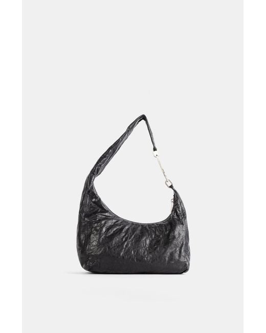Rick Owens Black Sac Bandoulière Small Gemini Bag Noir