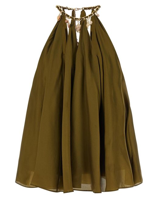 Zimmermann Green Silk Blouse
