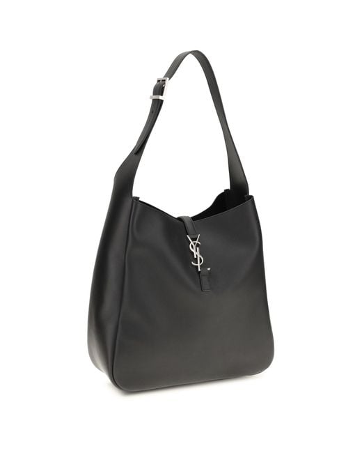 Saint Laurent Black Le 5 À 7 Large Shoulder Bag