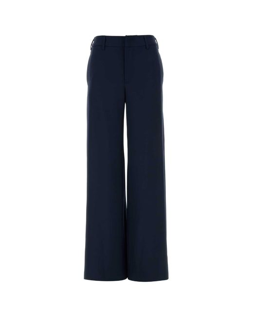 PT Torino Blue Stretch Jersey Lorenza Palazzo Pant