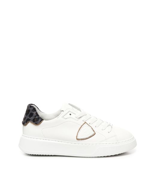 Philippe Model White Temple Low Sneakers<Br